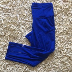 LULULEMON FAST AND FREE CROP TIGHT